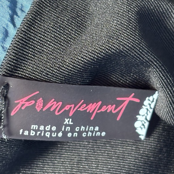 Free People Movement Women's High Rise Athletic Shorts, Lined, Dusty Blue, XL - Picture 3 of 8